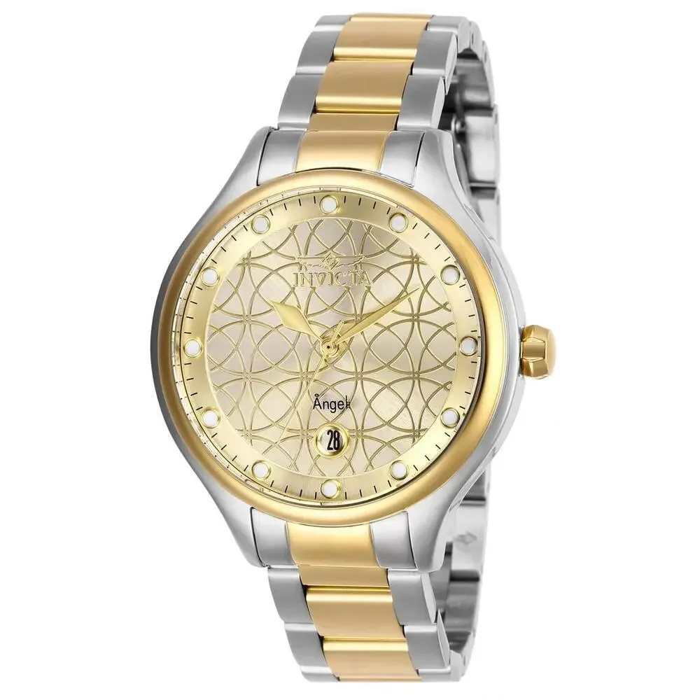 NWT Invicta 27435 Angel | 3-Hand | Gold | Women's Watch